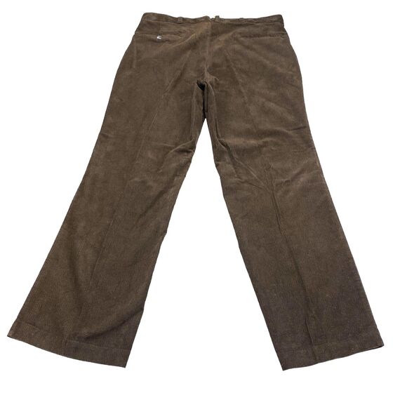 Vintage Big Mac Workwear Pants Mens 38x31 Brown Corduroy Wide Leg USA - Picture 5 of 12